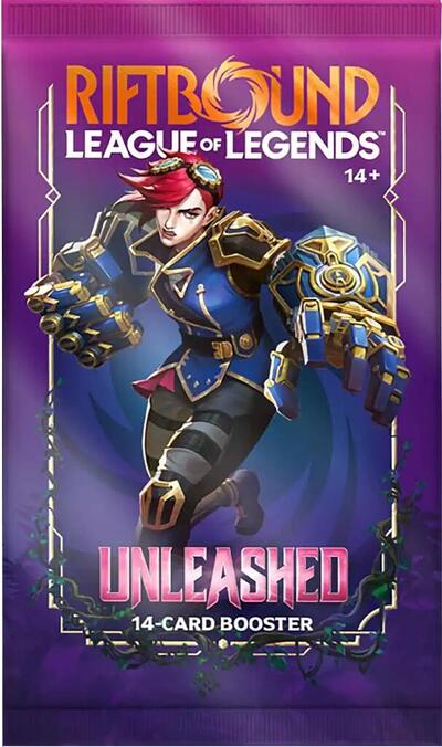 Unleashed - Booster Pack (UNL) None (Unopened) Unleashed Riftbound: League of Legends Trading Card Game: 2026