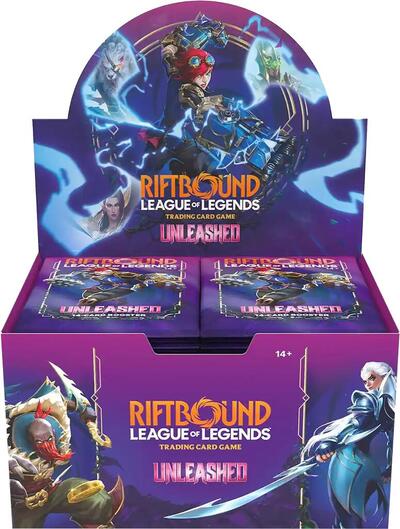 Unleashed Booster Display (UNL) (Unopened) Unleashed Riftbound: League of Legends Trading Card Game: 2026