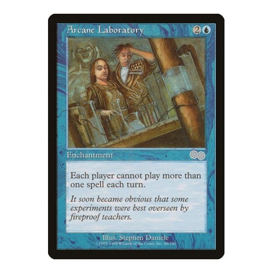 Arcane Laboratory (USG) #60 Uncommon (Lightly Played) Urza's Saga Magic: The Gathering: 1998