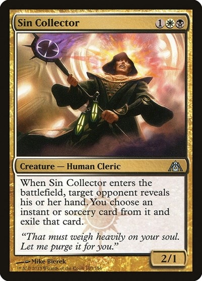 Sin Collector (DGM) #103 Uncommon Dragon's Maze Magic: The Gathering: 2013