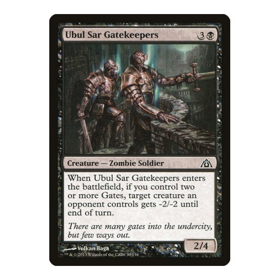 Ubul Sar Gatekeepers (DGM) #30 Common (Lightly Played) Dragon's Maze Magic: The Gathering: 2013