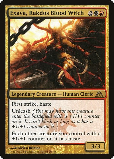 Exava Rakdos Blood Witch (DGM) #69 Rare (Lightly Played) Dragon's Maze Magic: The Gathering: 2013