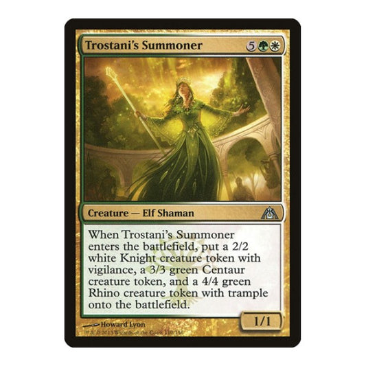Trostani's Summoner (DGM) #110 Uncommon Dragon's Maze Magic: The Gathering: 2013