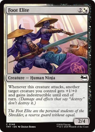 2026 Magic: Teenage Mutant Ninja Turtles (TMT) - Foot Elite (#146, Common)