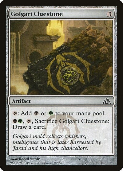 Golgari Cluestone (DGM) #139 Common (Lightly Played) Dragon's Maze Magic: The Gathering: 2013