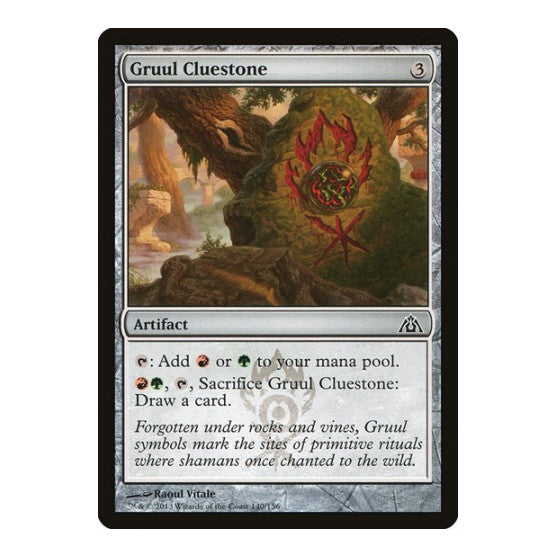 Gruul Cluestone (DGM) #140 Common (Lightly Played) Dragon's Maze Magic: The Gathering: 2013