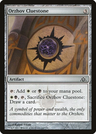 Orzhov Cluestone (DGM) #142 Common (Lightly Played) Dragon's Maze Magic: The Gathering: 2013