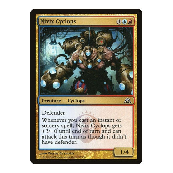 Nivix Cyclops (DGM) #87 Common (Lightly Played) Dragon's Maze Magic: The Gathering: 2013