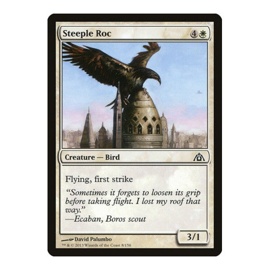 Steeple Roc (DGM) #8 Common (Lightly Played) Dragon's Maze Magic: The Gathering: 2013