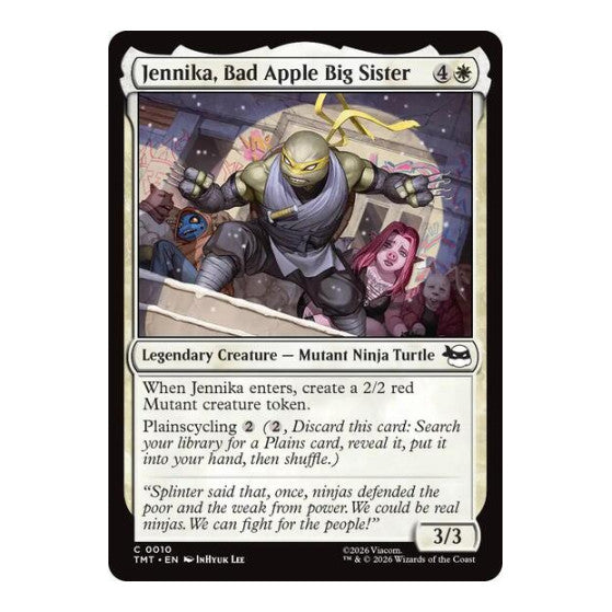 Jennika, Bad Apple Big Sister (TMT) #10 Common Teenage Mutant Ninja Turtles Magic: The Gathering: 2026
