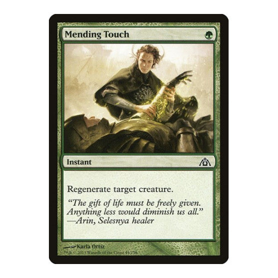 Mending Touch (DGM) #44 Common (Lightly Played) Dragon's Maze Magic: The Gathering: 2013