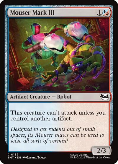 Mouser Mark III (TMT) #159 Common Teenage Mutant Ninja Turtles Magic: The Gathering: 2026