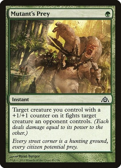 Mutants Prey (DGM) #45 Common (Moderately Played) Dragon's Maze Magic: The Gathering: 2013
