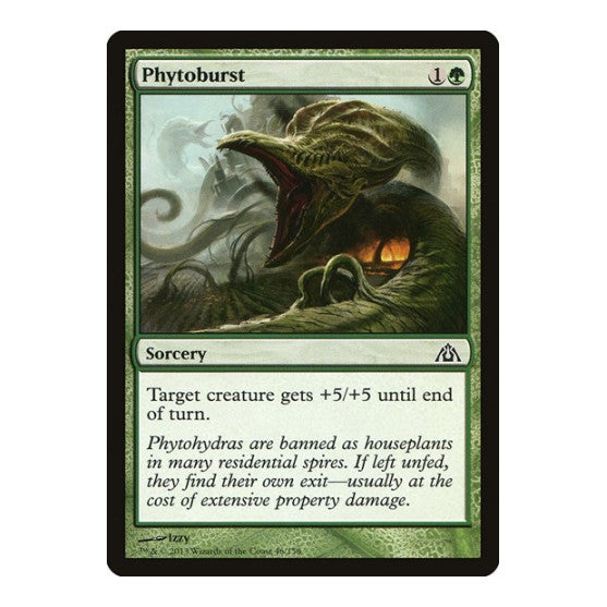 Phytoburst (DGM) #46 Common (Lightly Played) Dragon's Maze Magic: The Gathering: 2013