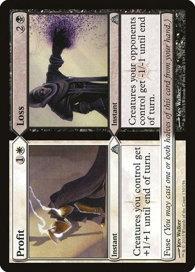 Profit Loss (DGM) #130 Uncommon (Lightly Played) Dragon's Maze Magic: The Gathering: 2013