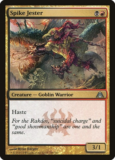 Spike Jester (DGM) #106 Uncommon (Lightly Played) Dragon's Maze Magic: 2013