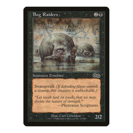 Bog Raiders (USG) #119 Common (Lightly Played) Urza's Saga Magic: The Gathering: 1998