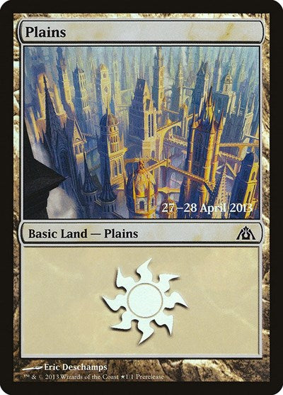 Plains Dragons Maze (PRE) #157★ Land (Foil Lightly Played) Prerelease Cards Magic: 2026