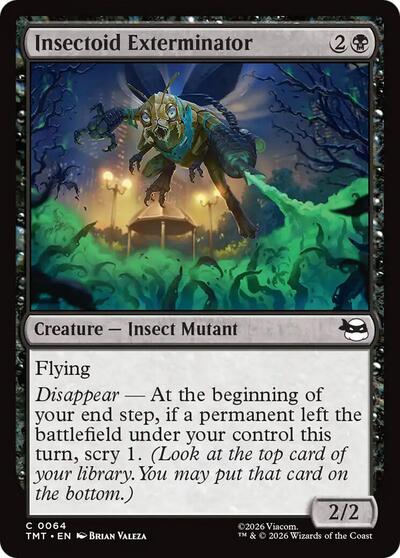 Insectoid Exterminator (TMT) #64 Common (Lightly Played) Teenage Mutant Ninja Turtles Magic: The Gathering: 2026