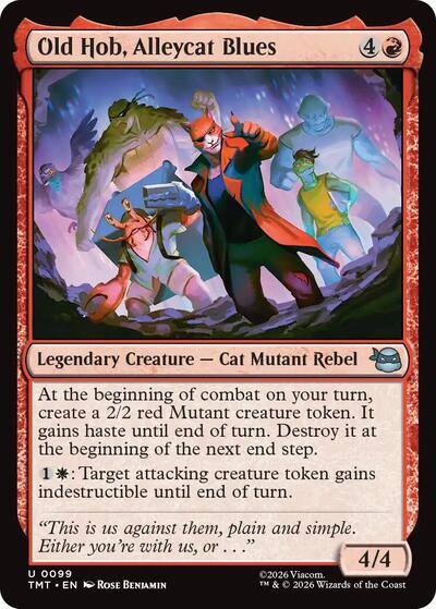 Old Hob Alleycat Blues (TMT) #99 Uncommon Teenage Mutant Ninja Turtles Magic: The Gathering: 2026