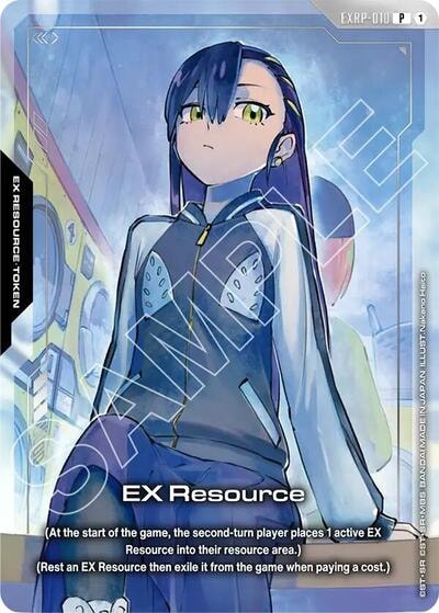EX Resource (EXRP-010) (Premium Card Collection Gundam Assemble - PC02A) (EXRP) #EXRP-010 P (Holofoil Near Mint) Promotional EX Resource Tokens Gundam Card Game: 2025