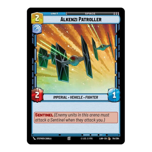 Alkenzi Patroller (LAW) #114/264 Common (Lightly Played) A Lawless Time Star Wars: Unlimited: 2026