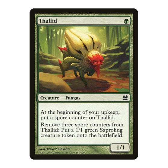 Thallid (MMA) #167 Common (Lightly Played) Modern Masters Magic: The Gathering: 2013