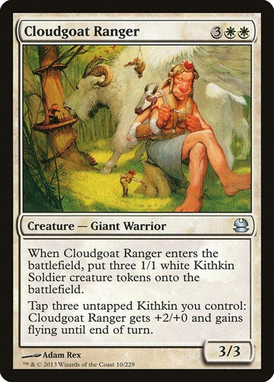 Cloudgoat Ranger (MMA) #10 Uncommon (Lightly Played) Modern Masters Magic: The Gathering: 2013