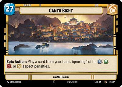 Canto Bight Credit (LAW) #28 // T01 Common (Near Mint) A Lawless Time Star Wars: Unlimited: 2026