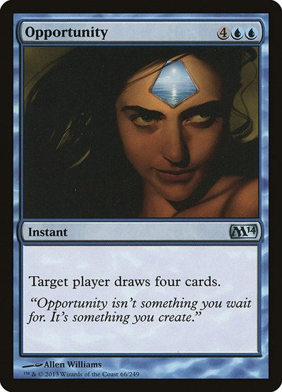 Opportunity (M14) #66 Uncommon (Lightly Played) Magic 2014 (M14) Magic: 2013