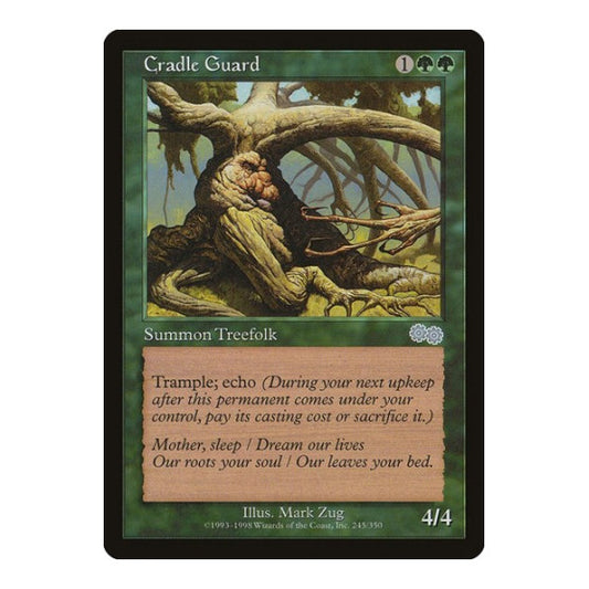 Cradle Guard (USG) #245 Uncommon (Lightly Played) Urza's Saga Magic: The Gathering: 1998