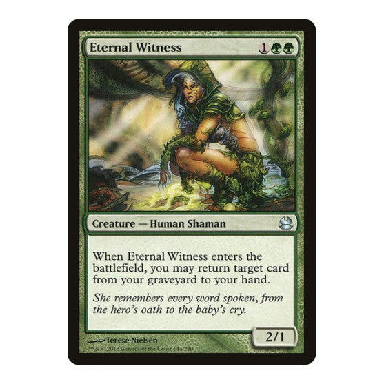 Eternal Witness (MMA) #144 Uncommon (Lightly Played) Modern Masters Magic: The Gathering: 2013