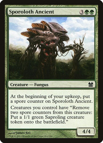 Sporoloth Ancient (MMA) #163 Common (Foil Lightly Played) Modern Masters Magic: The Gathering: 2013