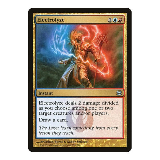 Electrolyze (MMA) #175 Uncommon (Heavily Played) Modern Masters Magic: The Gathering: 2013