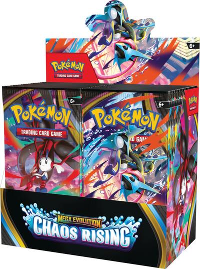 Chaos Rising Booster Box (CRI) (Unopened) ME04: Chaos Rising Pokemon: 2026