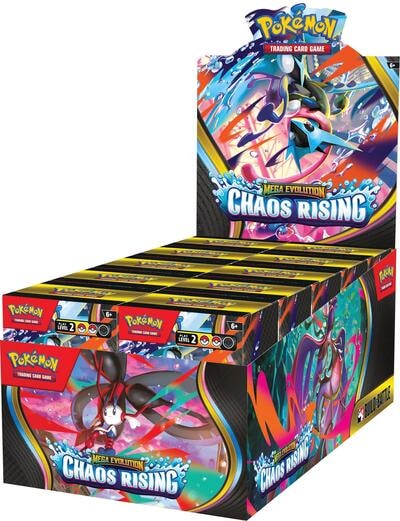 Chaos Rising Build & Battle Display (CRI) (Unopened) ME04: Chaos Rising Pokemon: 2026