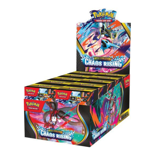 Chaos Rising Build & Battle Display (CRI) (Unopened) ME04: Chaos Rising Pokemon: 2026