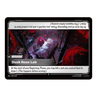 Dusk Rose Lab (UNL) #209/219 Uncommon Unleashed Riftbound: League of Legends Trading Card Game: 2026