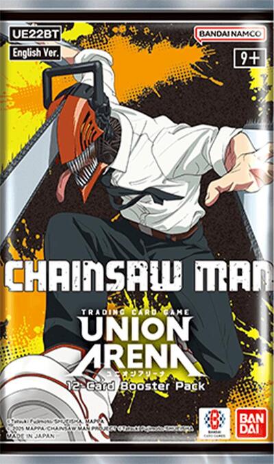 CHAINSAW MAN - Booster Pack (UE22BT) None (Unopened) UE22BT: CHAINSAW MAN Union Arena: 2026