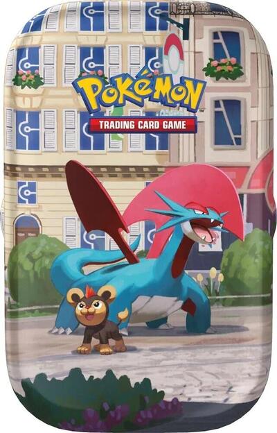 Lumiose City Mini Tin Salamence and Litleo (MCAP) (Unopened) Miscellaneous Cards & Products Pokemon: 2026