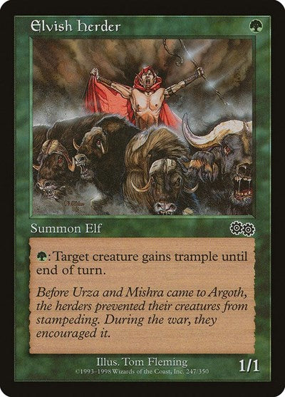 Elvish Herder (USG) #247 Common Urza's Saga Magic: The Gathering: 1998