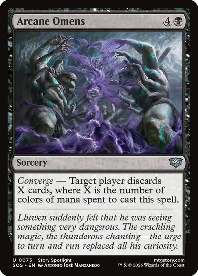 2026 Magic: Secrets of Strixhaven (SOS) - Arcane Omens (#73, Uncommon) (Lightly Played)