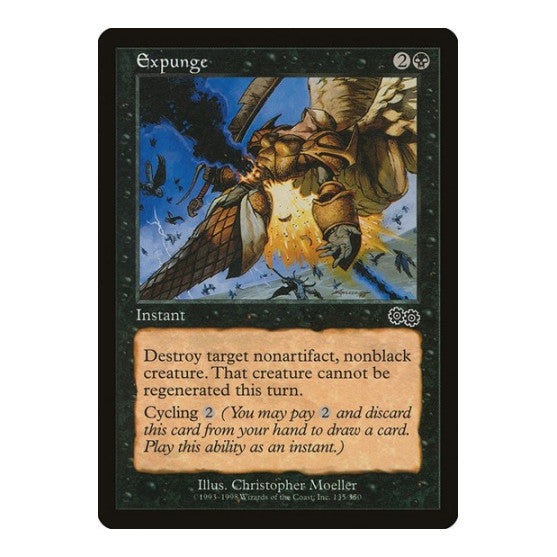 Expunge (USG) #135 Common (Lightly Played) Urza's Saga Magic: The Gathering: 1998