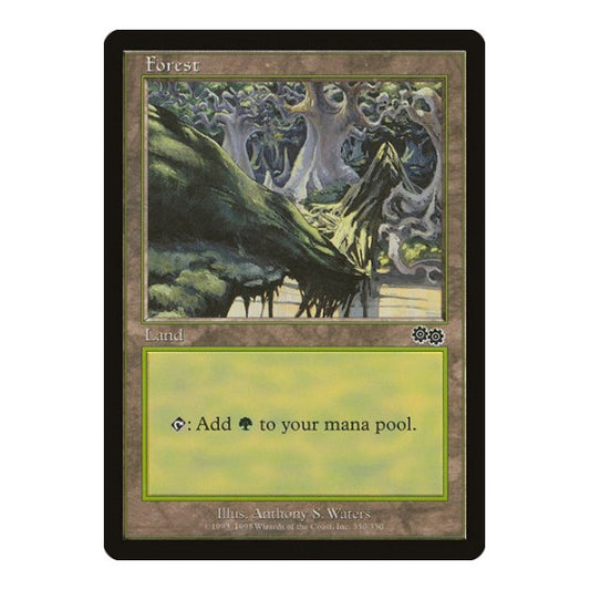 Forest (350) (USG) #350 Land Urza's Saga Magic: The Gathering: 1998