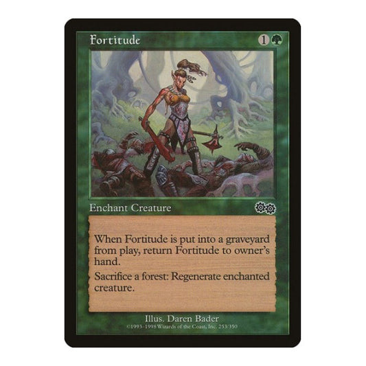 Fortitude (USG) #253 Common (Lightly Played) Urza's Saga Magic: The Gathering: 1998