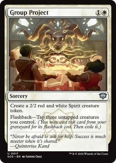 Group Project (SOS) #17 Uncommon Secrets of Strixhaven Magic: 2026