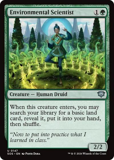 Environmental Scientist (SOS) #147 Uncommon Secrets of Strixhaven Magic: 2026