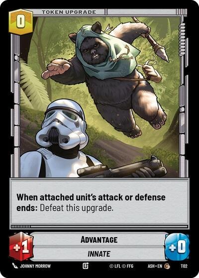 Advantage (ASH) #T02 Common (Near Mint) Ashes of the Empire Star Wars: Unlimited: 2026