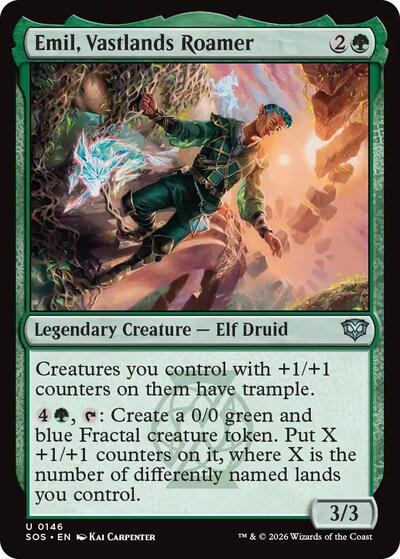 Emil Vastlands Roamer (SOS) #146 Uncommon (Lightly Played) Secrets of Strixhaven Magic: The Gathering: 2026