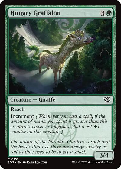 2026 Magic: Secrets of Strixhaven (SOS) - Hungry Graffalon (#151, Common)